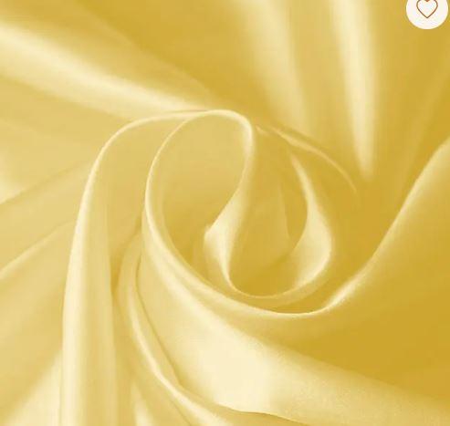 Daffodil satin fabric